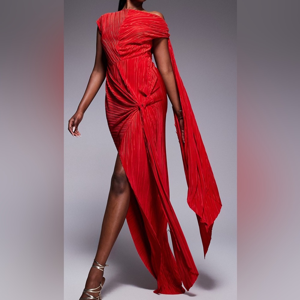 ASOS NWT Elegant Red Evening Gown